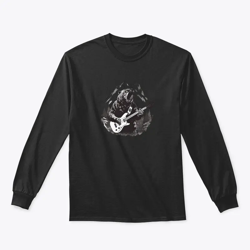 Wild Bear Rockstar Guitarist Shirt